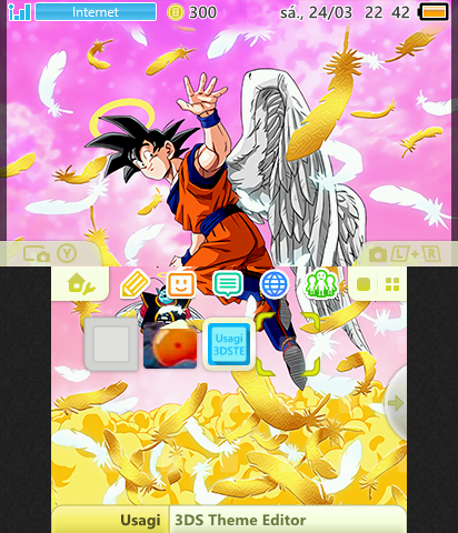 DBZ goku angel
