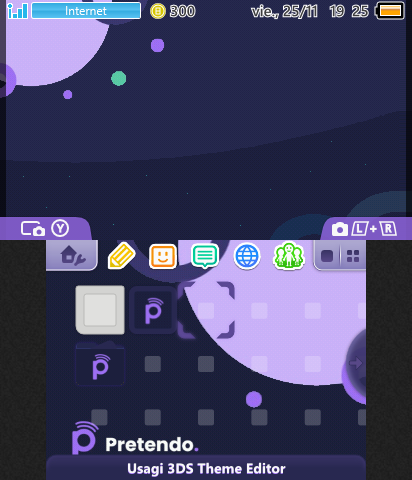 Pretendo Network 3DS Theme