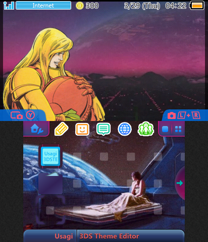 Metroid Comic Synthwave Samus