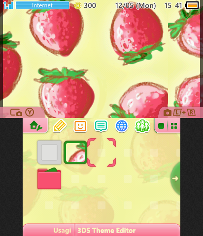 Strawberry lo-fi Theme