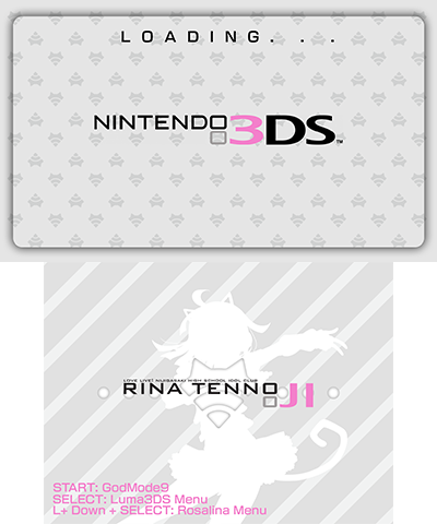 Rina Tennoji Splash Screen