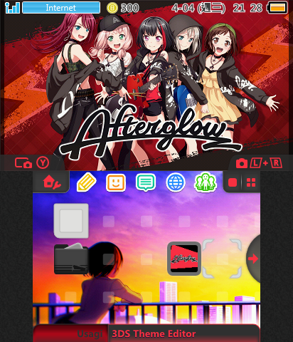 Afterglow (Mitake Ran) Theme