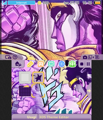Star Platinum theme