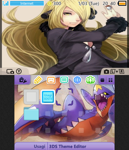 Cynthia and Garchomp