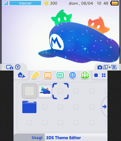 Mario Galaxy Space Cap