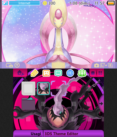 Cresselia and Darkrai