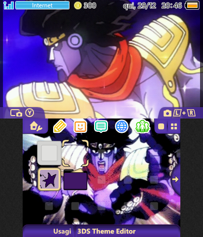 Star Platinum animated theme