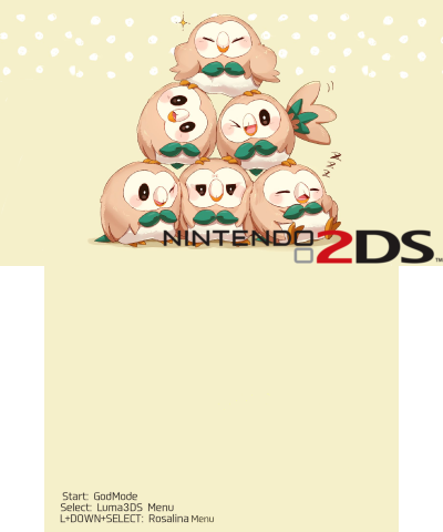 Rowlet 2DS Splash