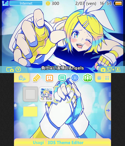 MATCHING cutie angels theme RIN