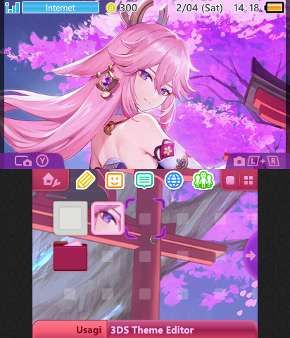 Yae Miko theme
