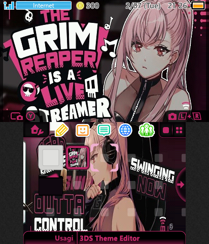 The Grim Reaper is a Live-Stream