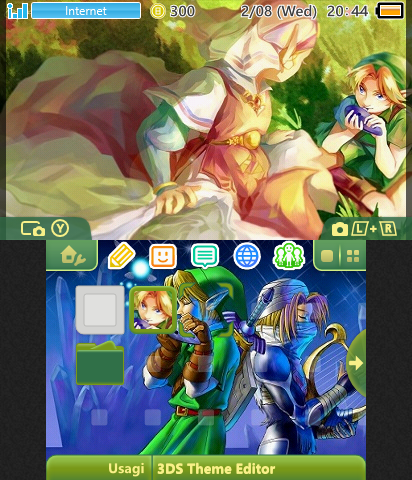 Link and Zelda - Ocarina of Time