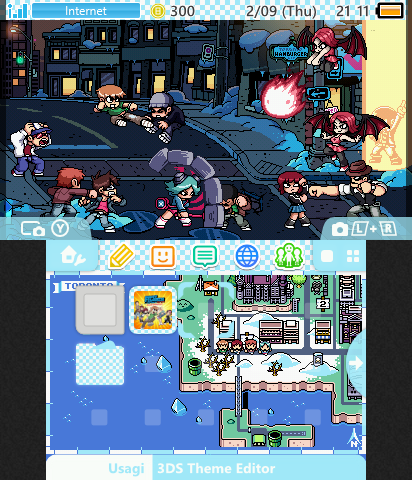 Scott pilgrim game level 1