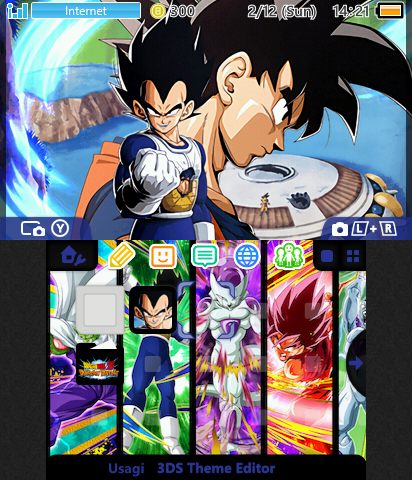 DBZ Dokkan/Vegeta & Goku