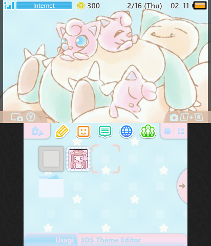 Sleepy Snorlax (blue)