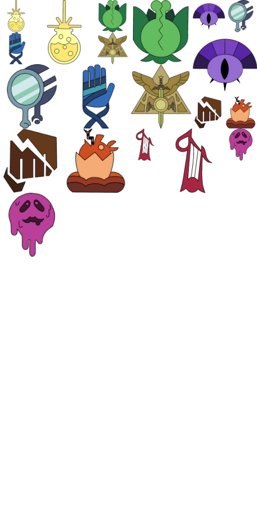 The Owl House Coven Sigil Badges