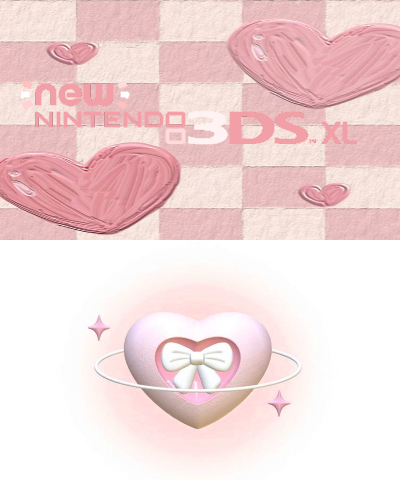 pink heart splash <3