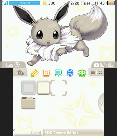 Shiny Eevee Theme