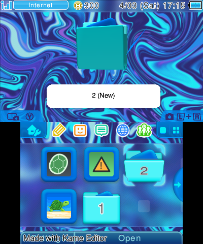 Canoopsy - Supernova 3DS Theme