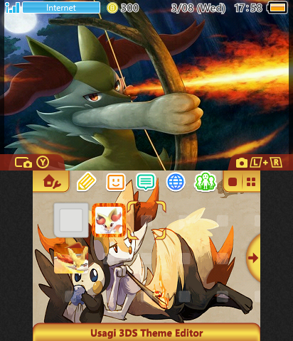 Braixen Theme