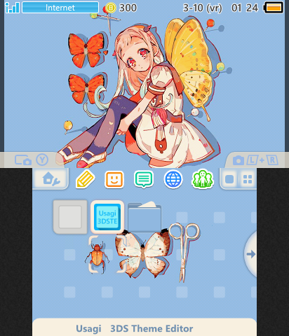 Yashiro Nene butterfly theme