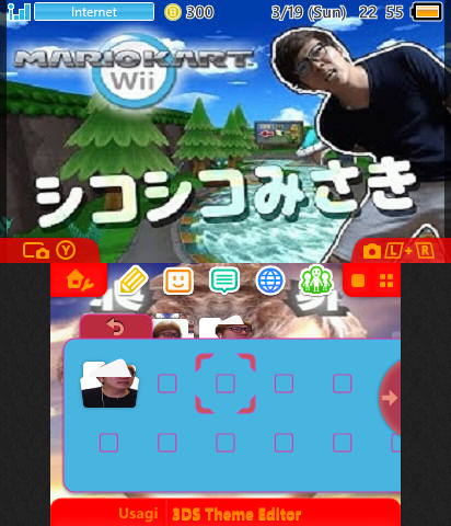 4545Misaki hikakin theme