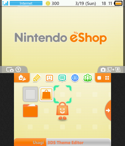 yet another nintendo eshop theme