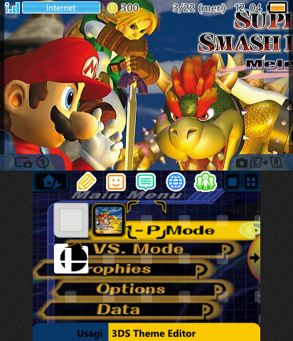 theme on super smash bros melee