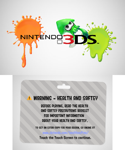 Splatoon Old 3ds Splash