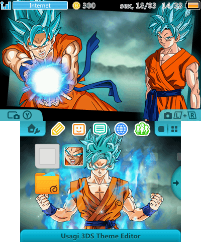 Dragon Ball Super Goku SSJ Blue