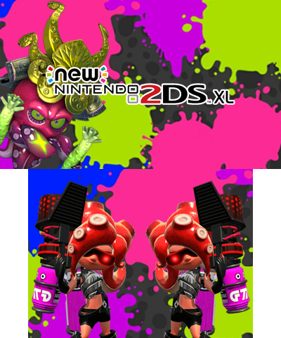 Splatoon 2ds XL Splash