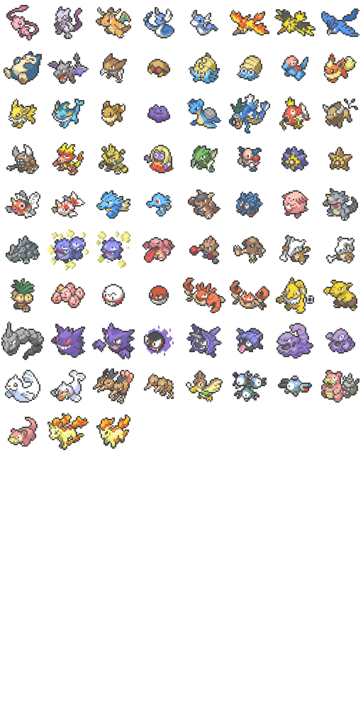 Pixel Kanto Pokemon 2