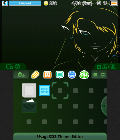 Minimalist Zelda Green