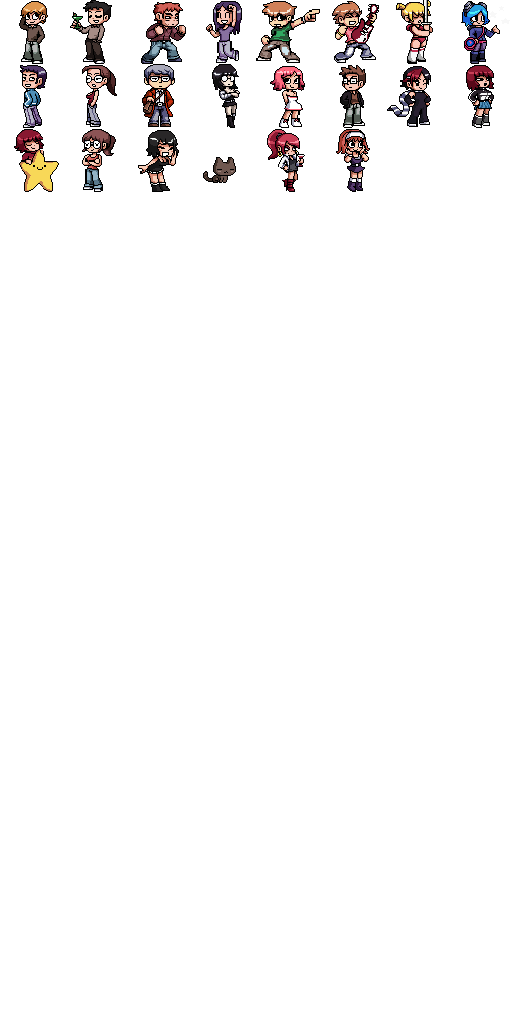 Scott Pilgrim Characters