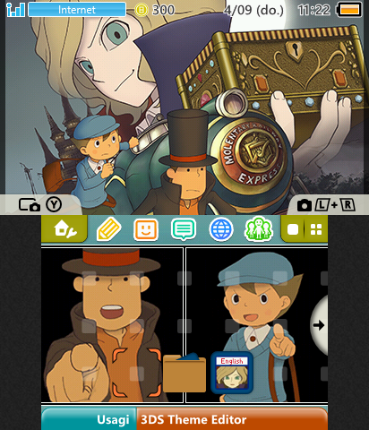 Layton 2 Pan./Dia. Box [English]