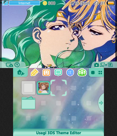 sailor moon ( neptune x uranus )