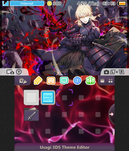 Artoria Alter/ Saber Alter theme
