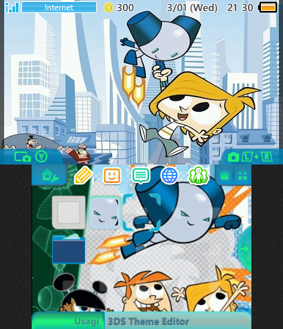 Robotboy 3ds theme