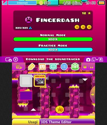 Geometry Dash : Fingerdash