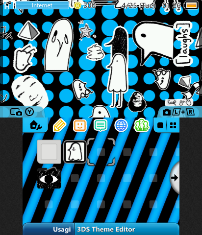Oyasumi PunPun Dark Theme - Blue