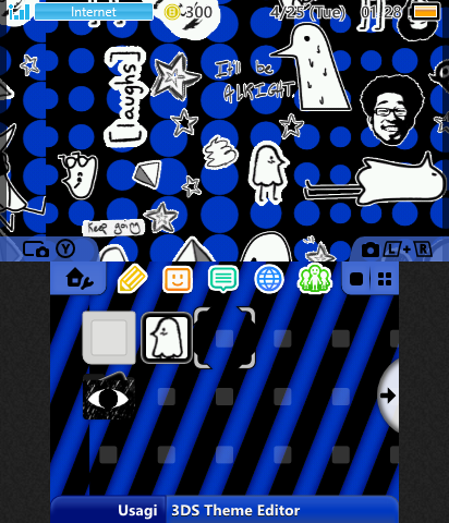 Oyasumi PunPun Dark Theme DBlue