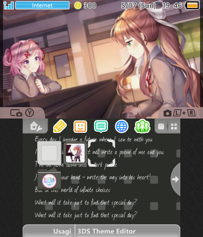 Monika Playing Piano