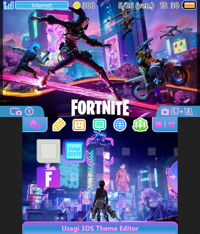 fortnite theme