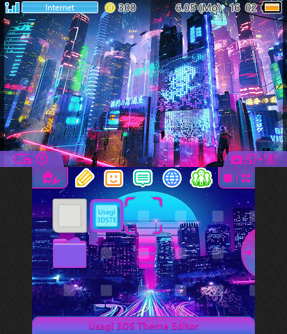 Cyberpunk Chill Theme