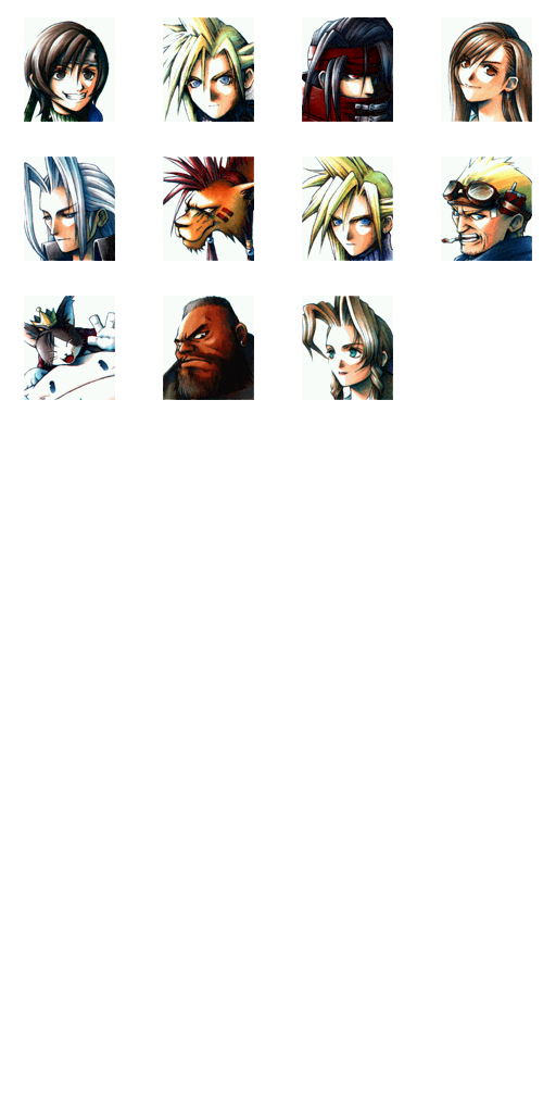 Final Fantasy VII Portraits