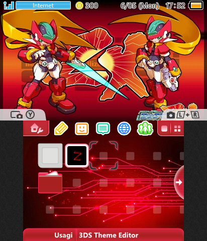 MegaMan Model Zx Theme