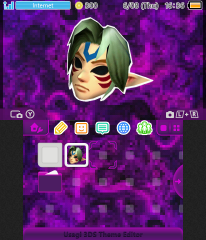 Purple Fierce Deity Theme
