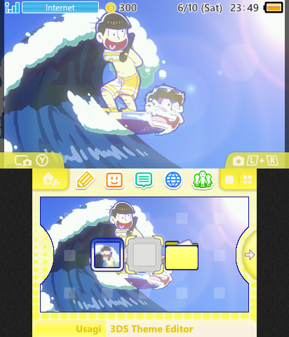 Jyushimatsu surfing theme