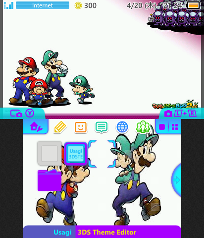 Mario & Luigi RPG 2x2 theme