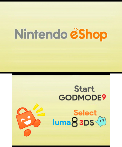 3DS eShop Splash Theme